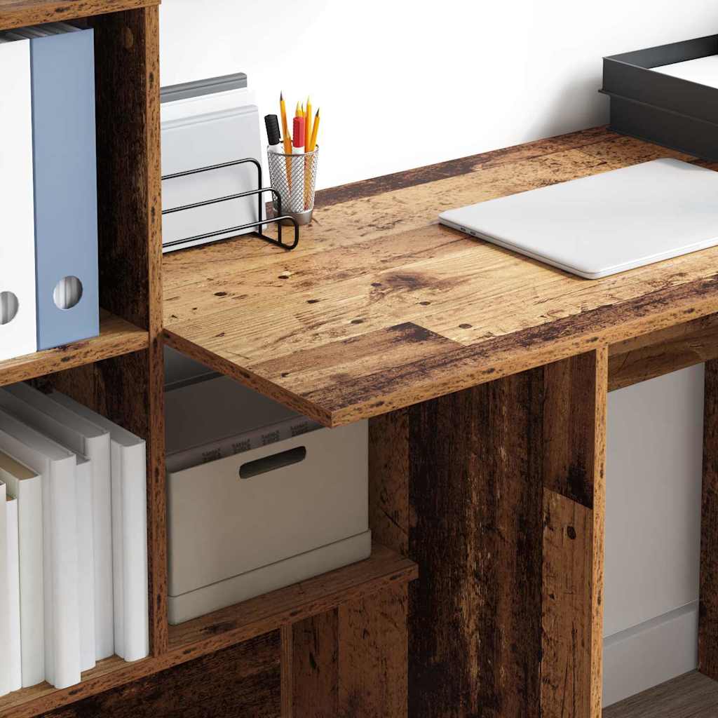 Schreibtisch Altholz 131,5 x 50 x 106,5 cm Holzwerkstoff