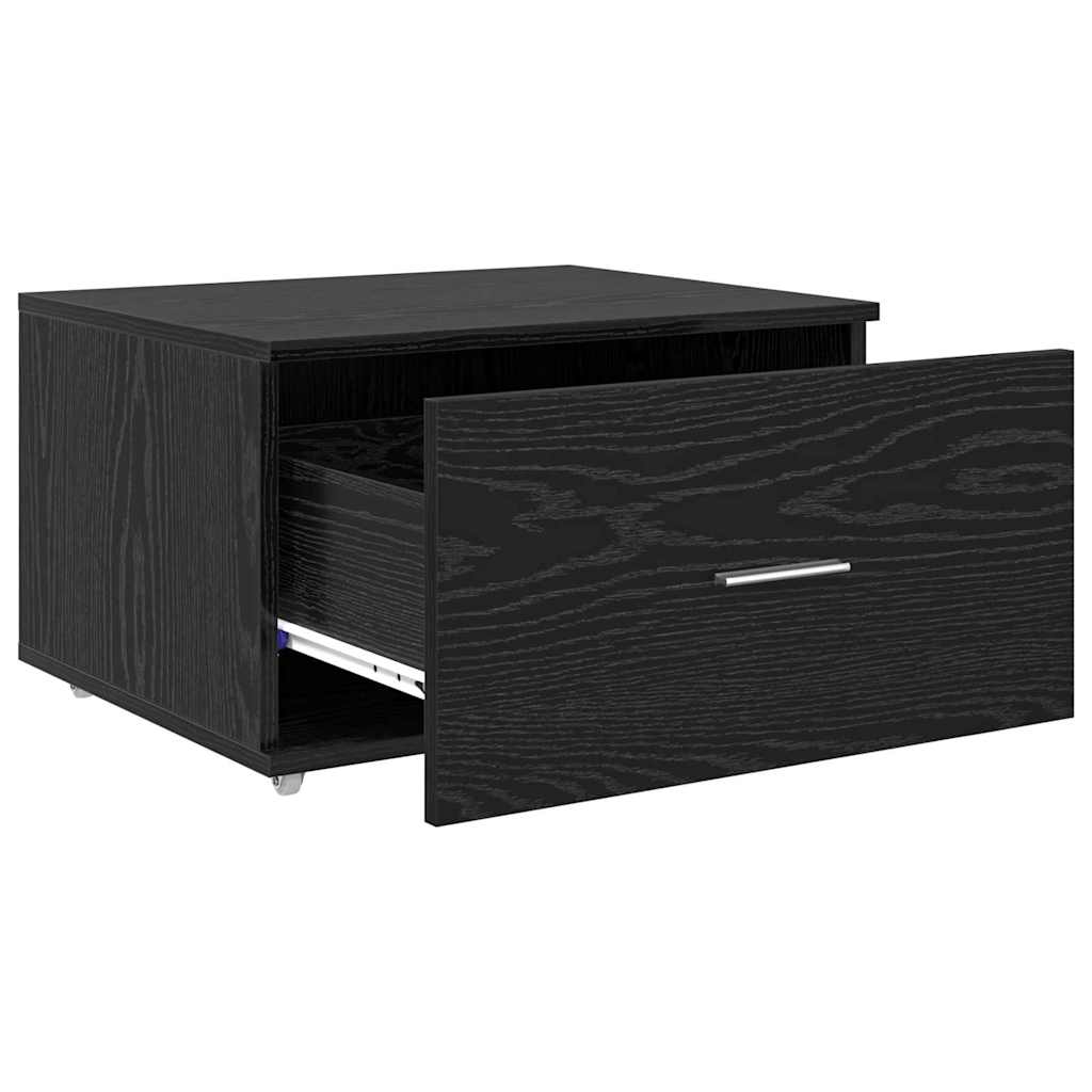 Schubladenschrank Schwarz 55 x 45 x 33,5 cm Holzwerkstoff
