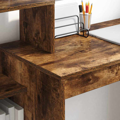 Schreibtisch Räuchereiche 100 x 40 x 90 cm Holzwerkstoff