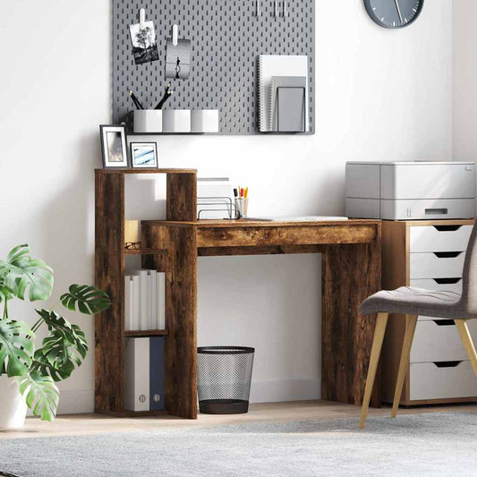 Schreibtisch Geräucherte Eiche 100 x 40 x 90 cm Holzwerkstoff