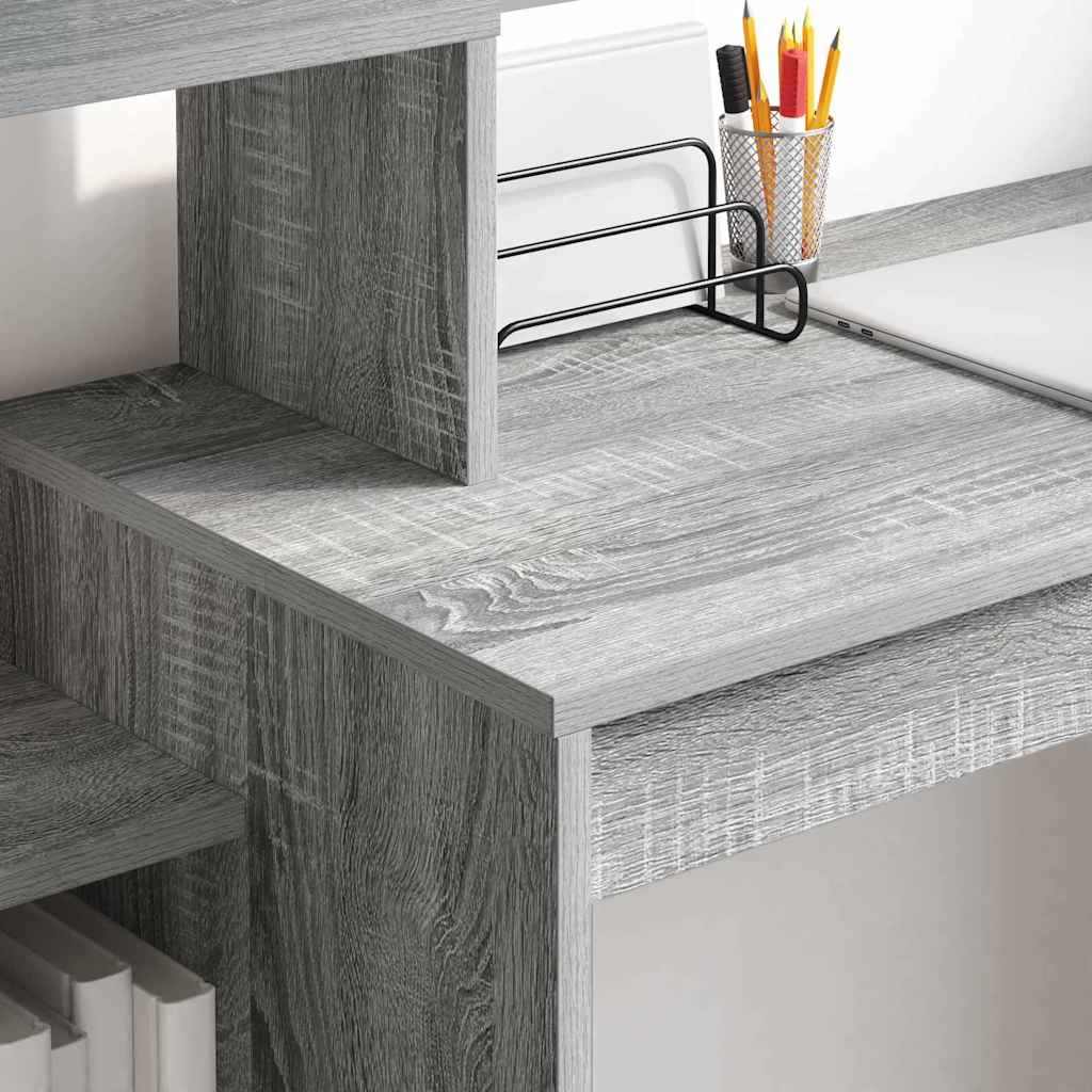 Schreibtisch Grau Sonoma 100 x 40 x 90 cm Holzwerkstoff