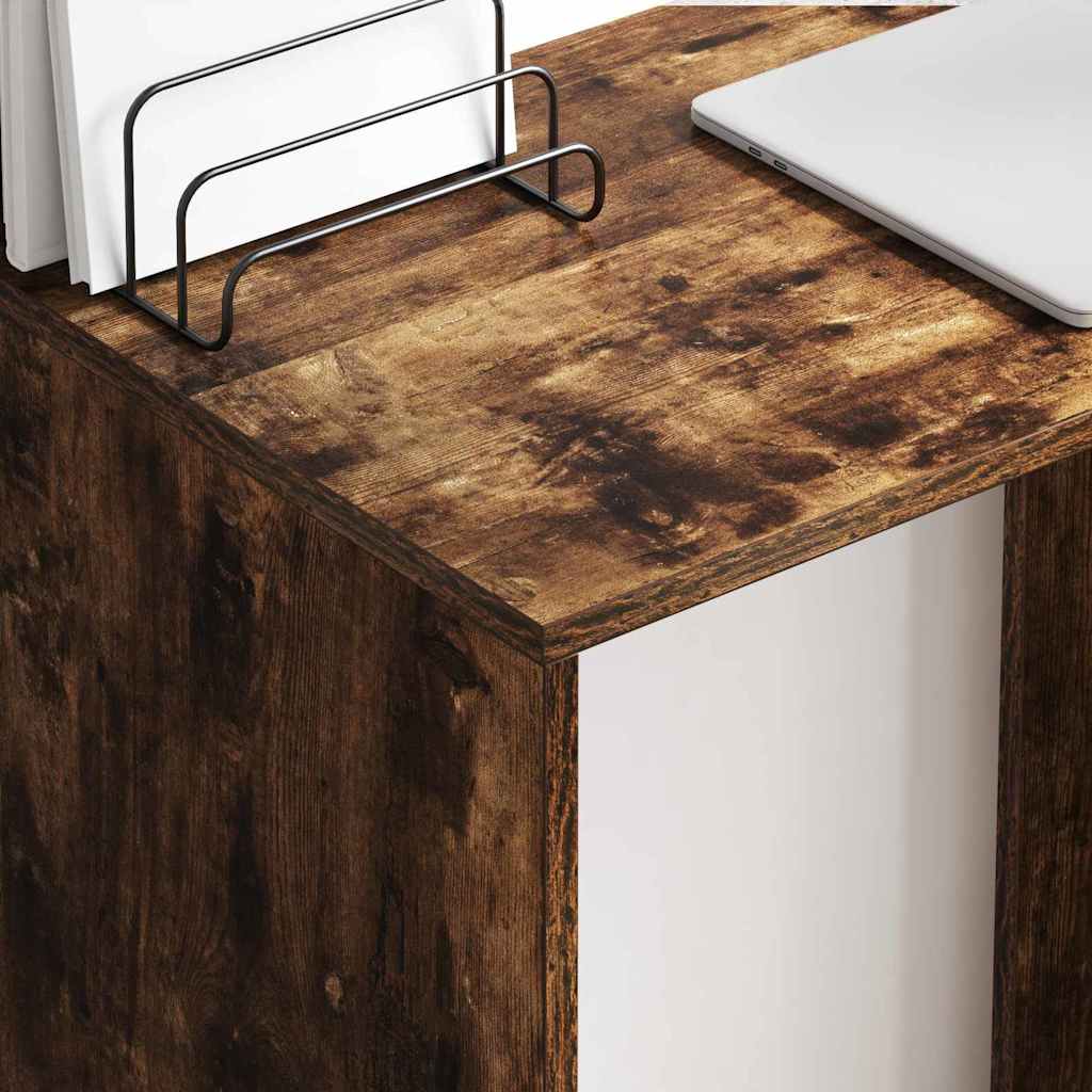 Schreibtisch Räuchereiche 78,5 x 37 x 154,5 cm Holzwerkstoff