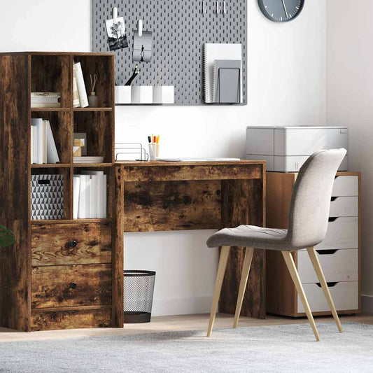 Schreibtisch Räuchereiche 80 x 40 x 76 cm Holzwerkstoff