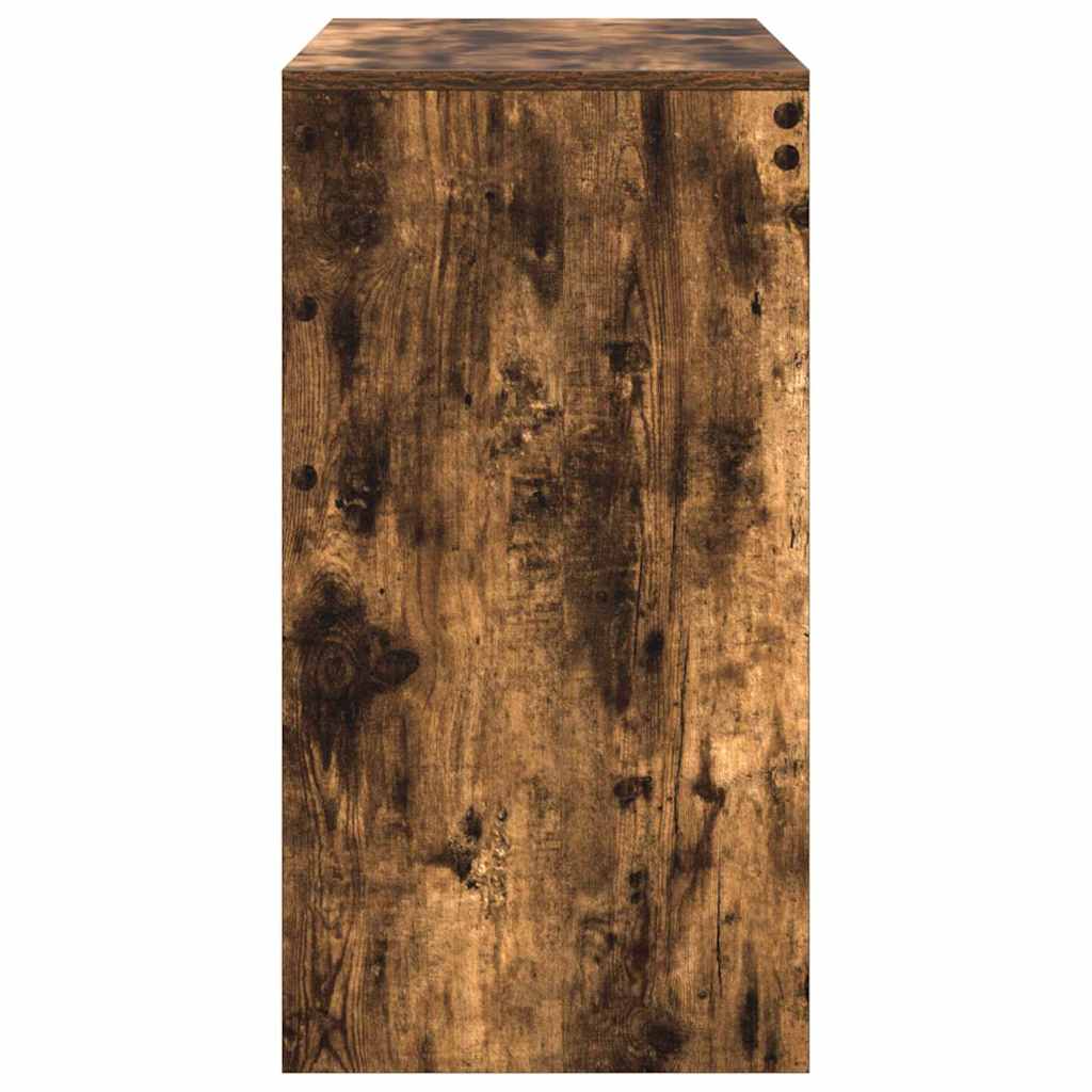 Schreibtisch Räuchereiche 80 x 40 x 76 cm Holzwerkstoff
