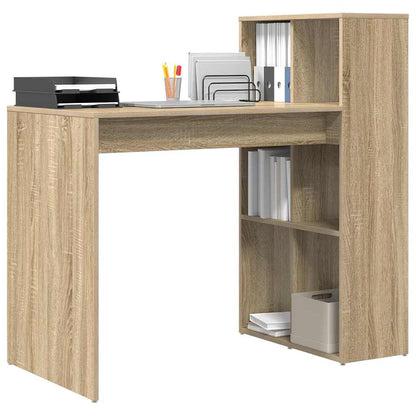 Schreibtisch Sonoma-Eiche 108 x 55 x 103.5 cm Holzwerkstoff