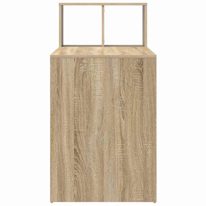 Schreibtisch Sonoma-Eiche 108 x 55 x 103.5 cm Holzwerkstoff