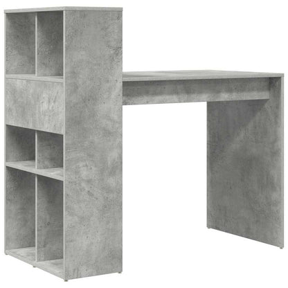 Schreibtisch Beton Grau 108 x 55 x 103.5 cm Holzwerkstoff
