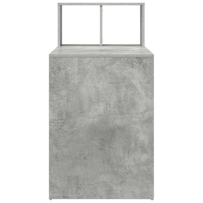 Schreibtisch Beton Grau 108 x 55 x 103.5 cm Holzwerkstoff