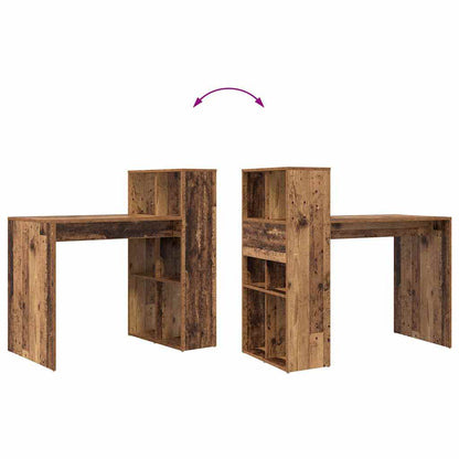 Schreibtisch Altholz 108 x 55 x 103.5 cm Holzwerkstoff