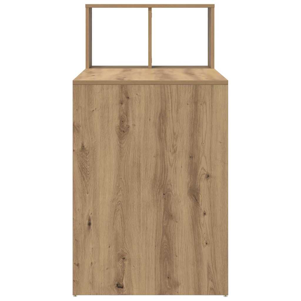Schreibtisch Artisan-Eiche 108 x 55 x 103.5 cm Holzwerkstoff