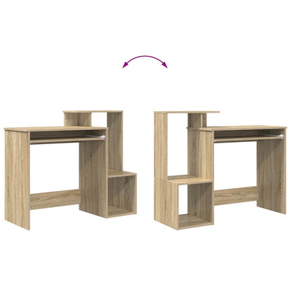 Schreibtisch Sonoma-Eiche 106 x 41 x 88.5 cm Holzwerkstoff