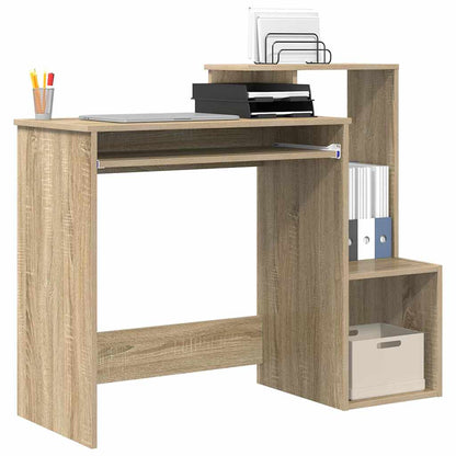 Schreibtisch Sonoma-Eiche 106 x 41 x 88.5 cm Holzwerkstoff