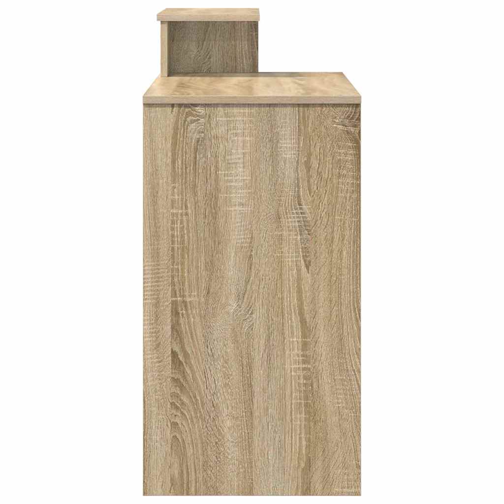 Schreibtisch Sonoma-Eiche 106 x 41 x 88.5 cm Holzwerkstoff