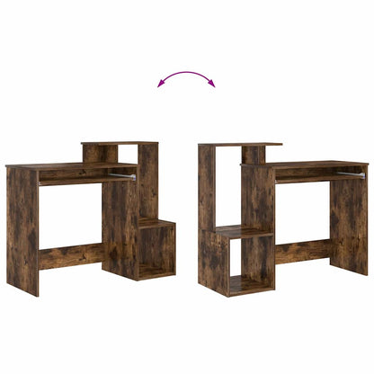 Schreibtisch Geräucherte Eiche 106 x 41 x 88.5 cm Holzwerkstoff