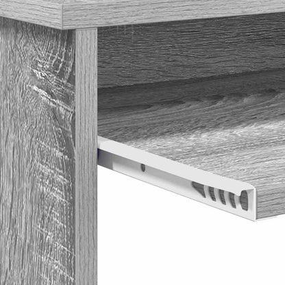 Schreibtisch Graues Sonoma 106 x 41 x 88.5 cm Holzwerkstoff