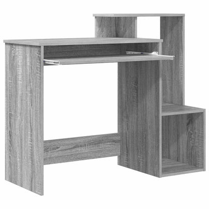 Schreibtisch Graues Sonoma 106 x 41 x 88.5 cm Holzwerkstoff
