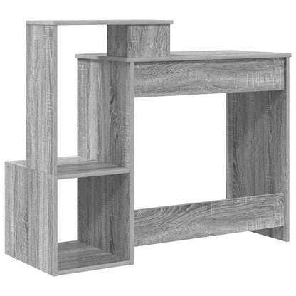 Schreibtisch Graues Sonoma 106 x 41 x 88.5 cm Holzwerkstoff