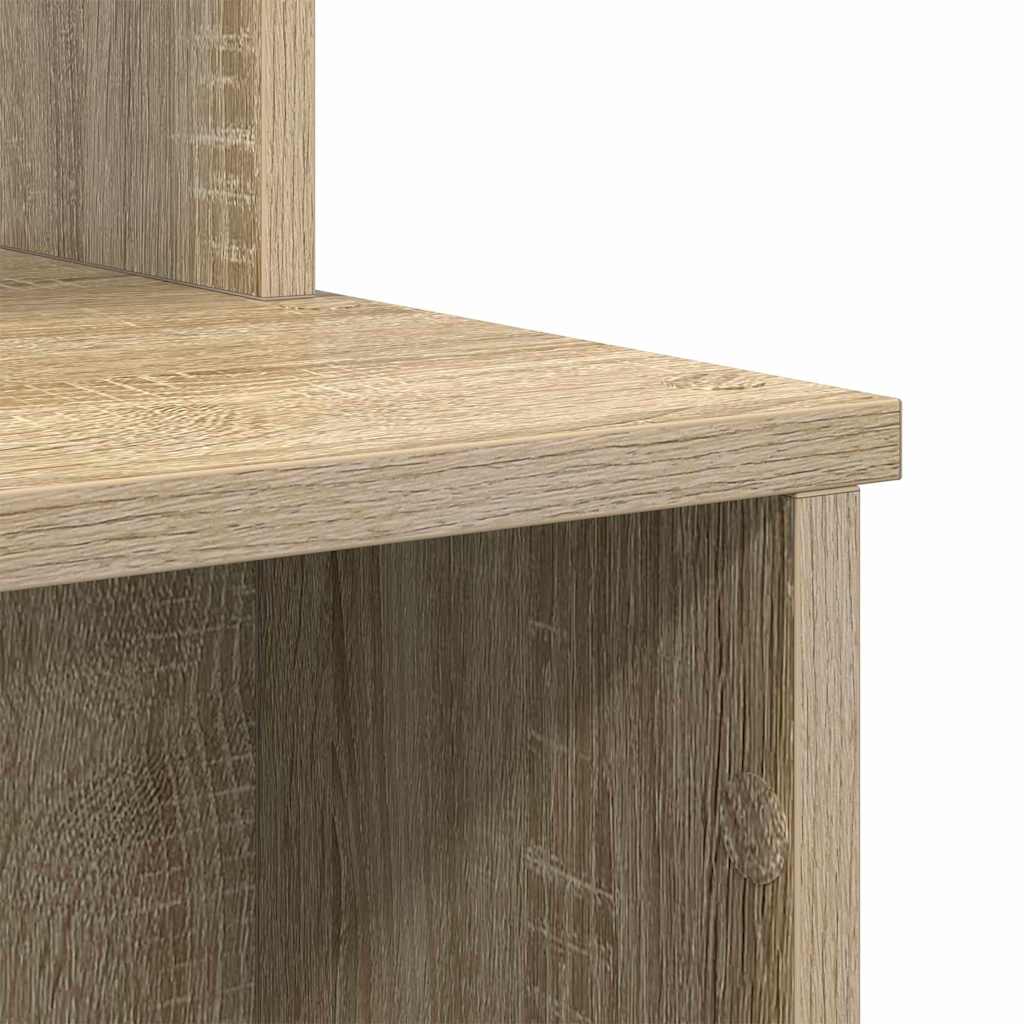 Schreibtisch Sonoma-Eiche 120,5 x 44 x 88,5 cm Holzwerkstoff