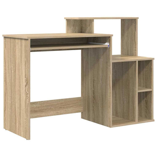 Schreibtisch Sonoma-Eiche 120,5 x 44 x 88,5 cm Holzwerkstoff