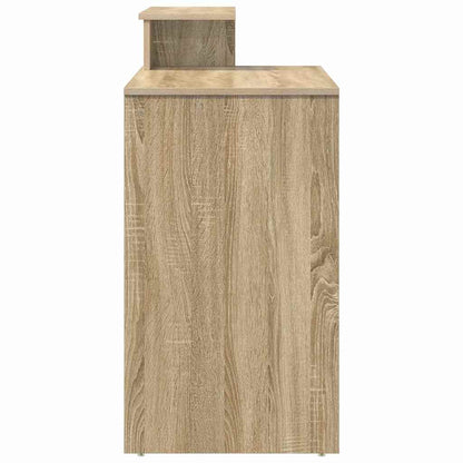 Schreibtisch Sonoma-Eiche 120,5 x 44 x 88,5 cm Holzwerkstoff