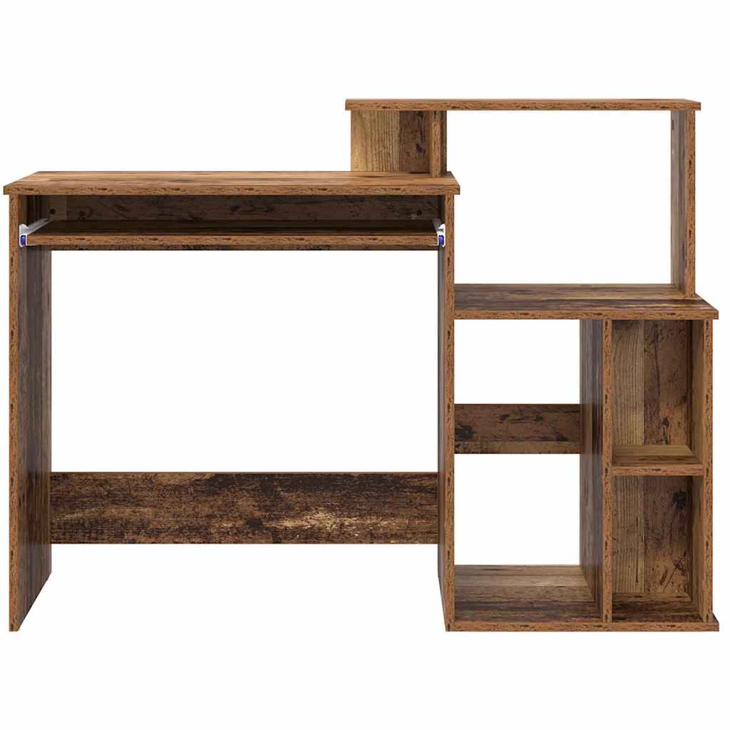 Schreibtisch Altholz 120,5 x 44 x 88,5 cm Holzwerkstoff