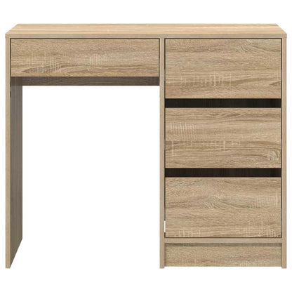 Schreibtisch Sonoma-Eiche 90 x 37,5 x 75 cm Holzwerkstoff