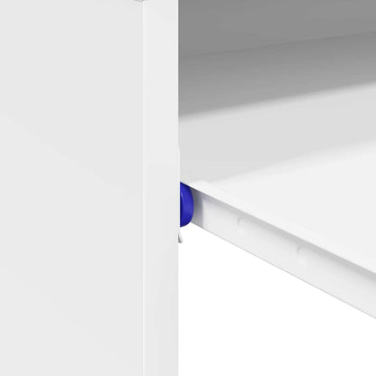 Schreibtisch mit Speicher Weiß 77,5 x 43 x 79 cm Holzwerkstoff