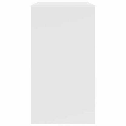 Schreibtisch mit Speicher Weiß 77,5 x 43 x 79 cm Holzwerkstoff