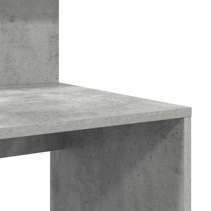 Schreibtisch Beton Grau 90 x 48 x 101,5 cm Holzwerkstoff