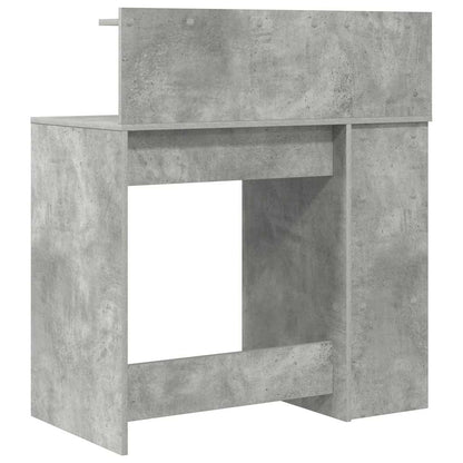 Schreibtisch Beton Grau 90 x 48 x 101,5 cm Holzwerkstoff