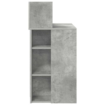 Schreibtisch Beton Grau 90 x 48 x 101,5 cm Holzwerkstoff