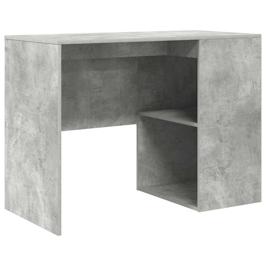 Schreibtisch Beton Grau 102 x 50 x 75 cm Holzwerkstoff