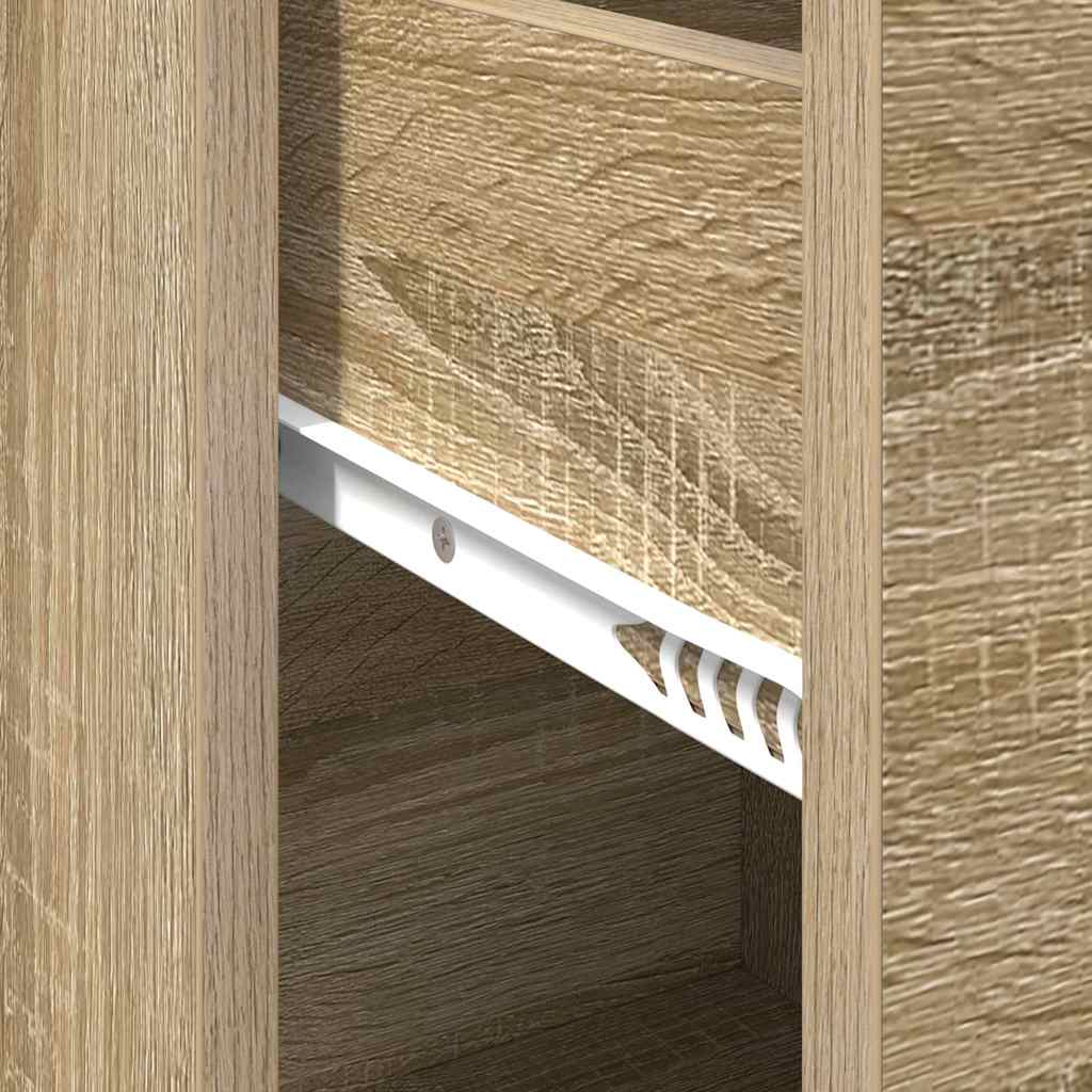 Sideboard Sonoma-Eiche 38 x 34,5 x 75 cm Holzwerkstoff