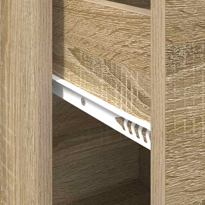 Sideboard Sonoma-Eiche 38 x 34,5 x 75 cm Holzwerkstoff