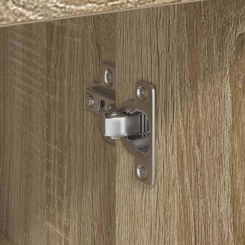 Sideboard Sonoma-Eiche 38 x 34,5 x 75 cm Holzwerkstoff