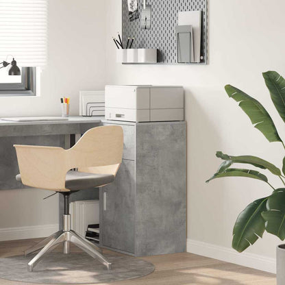 Sideboard Betongrau 38 x 34,5 x 75 cm Holzwerkstoff