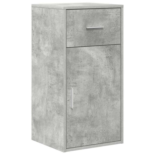 Sideboard Betongrau 38 x 34,5 x 75 cm Holzwerkstoff