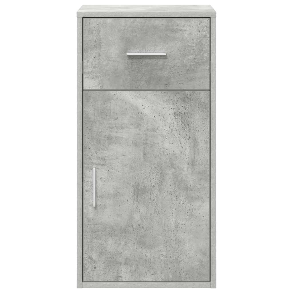 Sideboard Betongrau 38 x 34,5 x 75 cm Holzwerkstoff