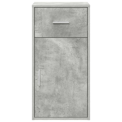 Sideboard Betongrau 38 x 34,5 x 75 cm Holzwerkstoff