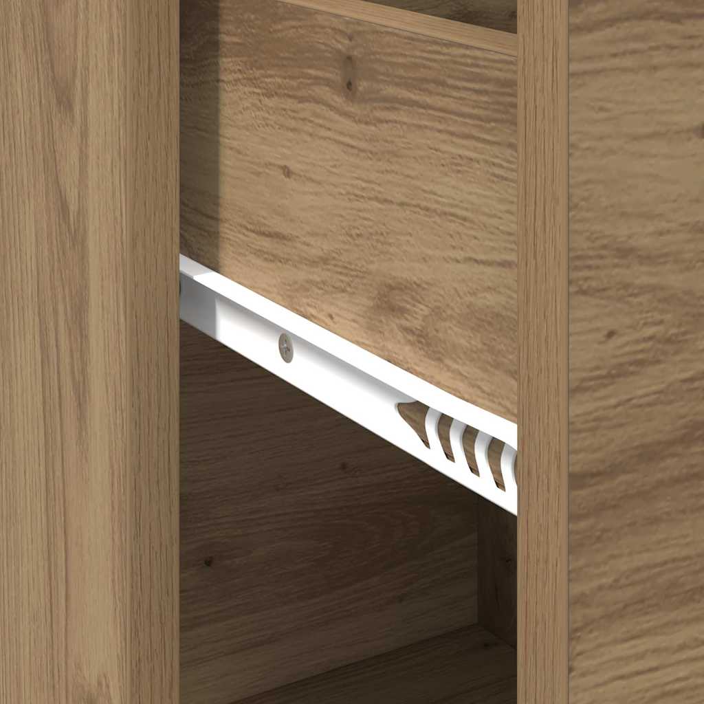 Sideboard Artisan-Eiche 38 x 34,5 x 75 cm Holzwerkstoff
