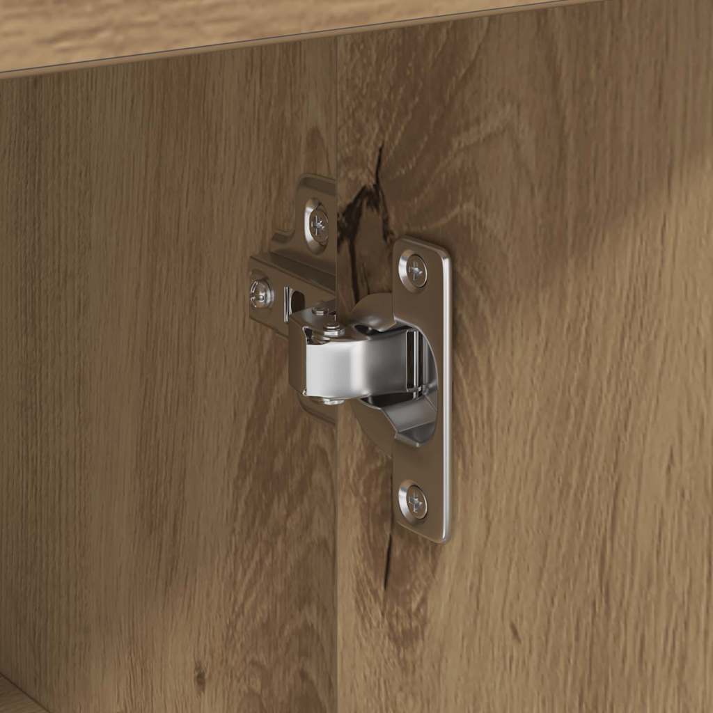 Sideboard Artisan-Eiche 38 x 34,5 x 75 cm Holzwerkstoff
