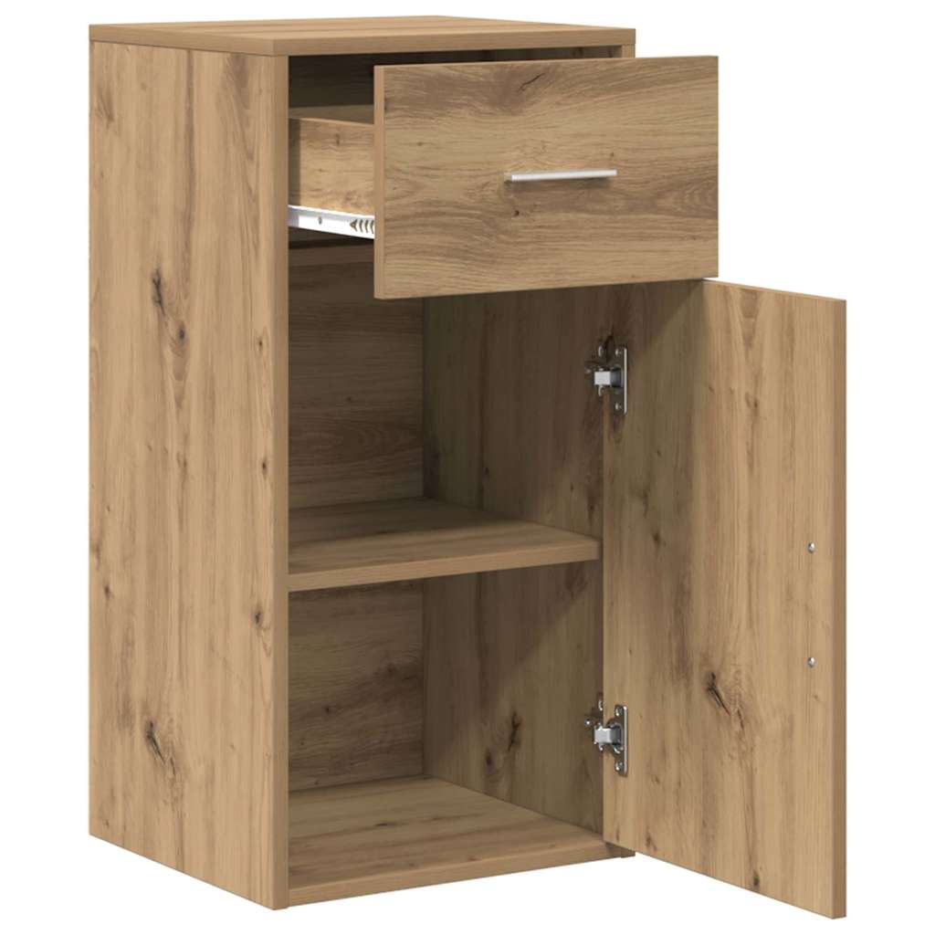 Sideboard Artisan-Eiche 38 x 34,5 x 75 cm Holzwerkstoff