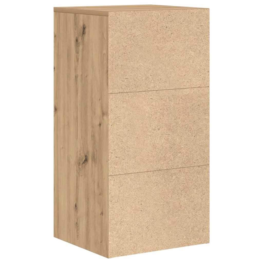 Sideboard Artisan-Eiche 38 x 34,5 x 75 cm Holzwerkstoff