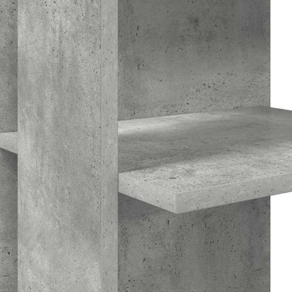 Eck-Schreibtisch Beton Grau 140 x 113,5 x 75 cm Holzwerkstoff