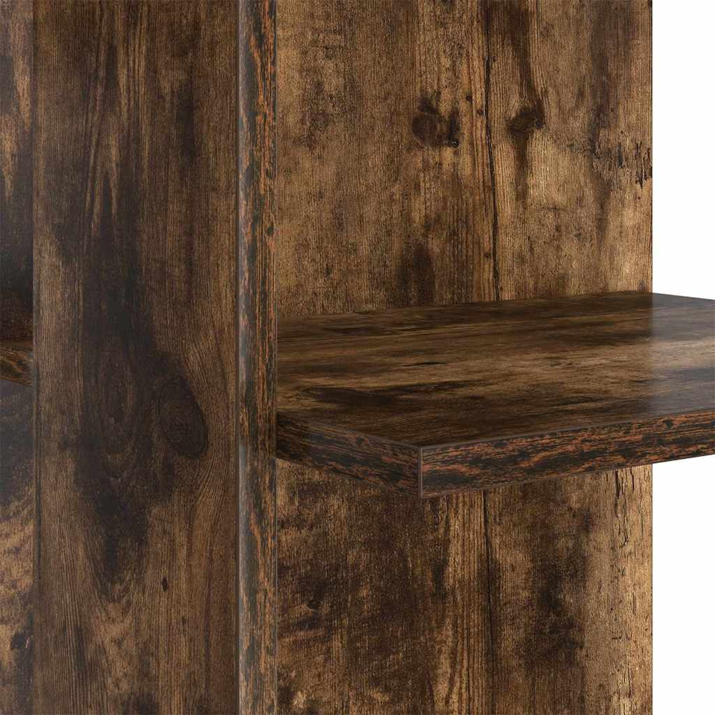 Eck-Schreibtisch Geräucherte Eiche 140 x 113,5 x 75 cm