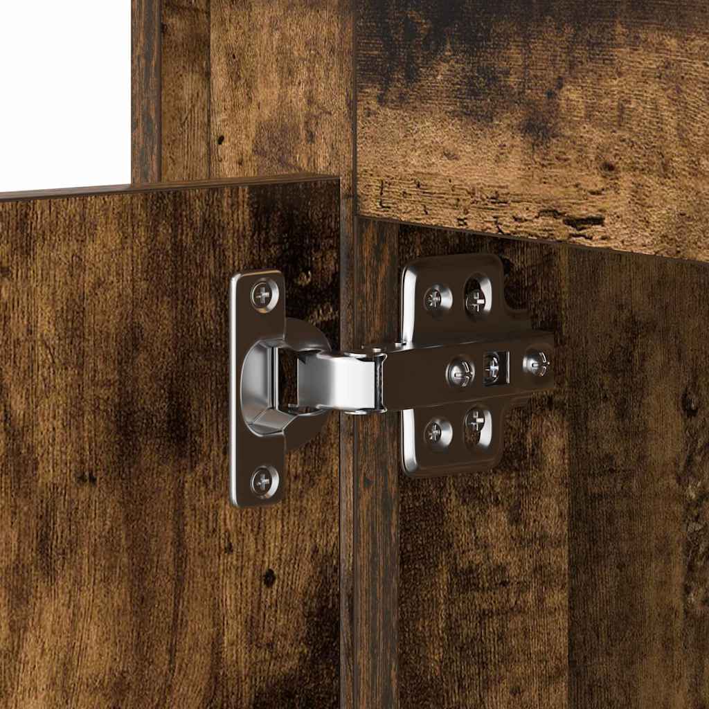 Nachttisch Geräucherte Eiche 44 x 34.5 x 45 cm Holzwerkstoff