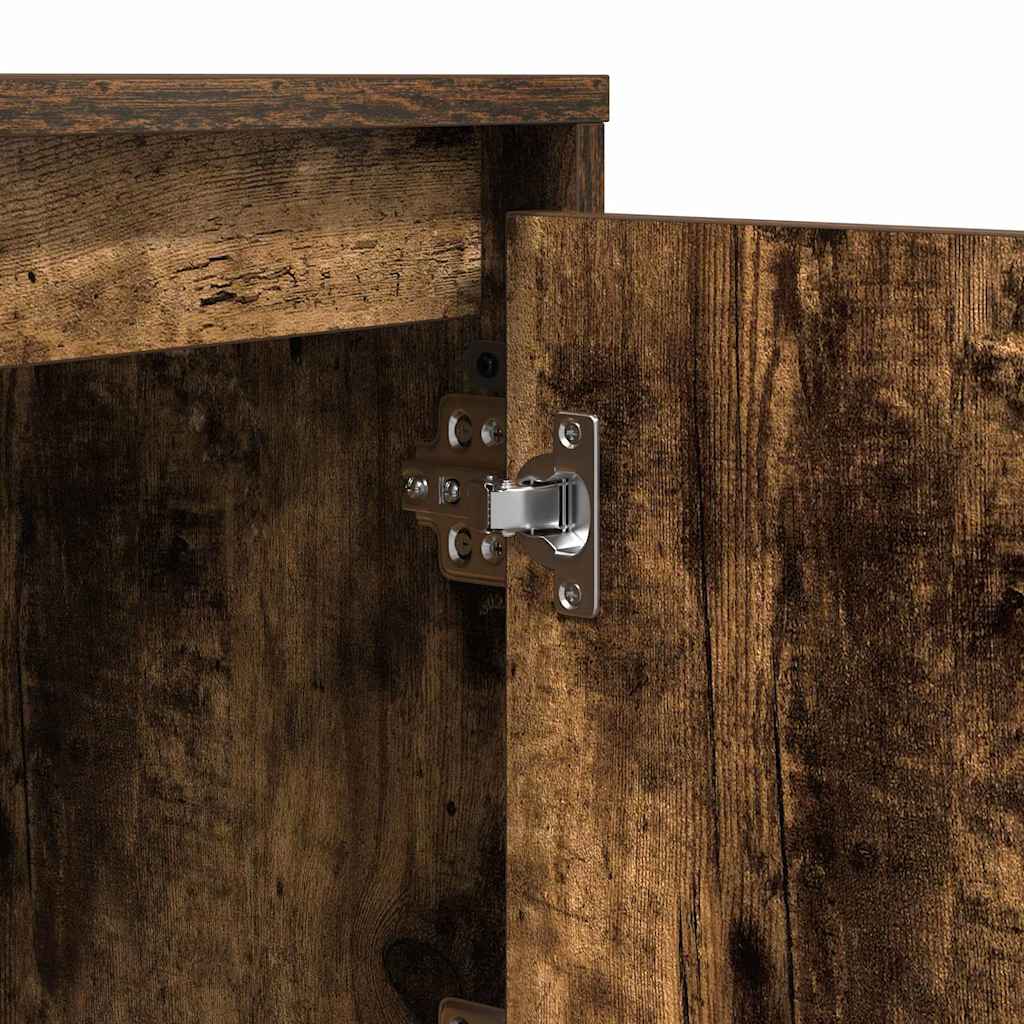 Nachttisch mit Räuchereiche 39 x 34,5 x 50 cm Holzwerkstoff