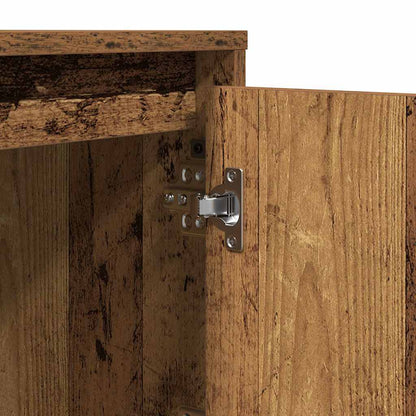 Nachttisch mit Altholz 39 x 34,5 x 50 cm Holzwerkstoff