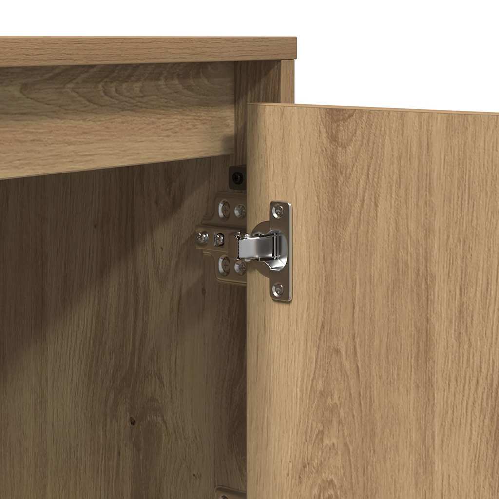 Nachttisch mit Artisan-Eiche 39 x 34,5 x 50 cm Holzwerkstoff