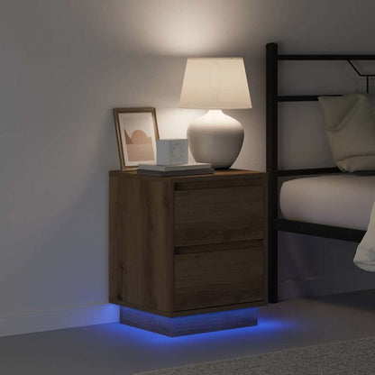 Nachttisch 2 pcs Artisan-Eiche 39 x 34,5 x 50 cm Holzwerkstoff